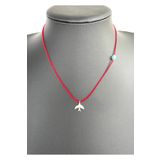 Concept HuBuTU Hediyelik Minimal Kırmızı Sonsuzluk İp Kolye