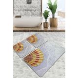 Concha Banyo Halısı Djt 3lü Set