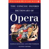 Concise Oxford Dictionary of Opera