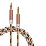 Concord 3,5 mm Premium Örgü Aux Kablo-C815