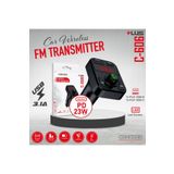 Concord Bluetooth Araç Kiti Fm Transmitter Mp3 Sd Kart Flash Bellek Çakmaklık Girişi Pd 23w Hızlı Şarj 3.1a