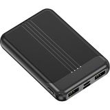 Concord C-121 Çift USB Girişli Powerbank - Siyah