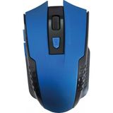 Concord C-19 Fıora 6 Tuşlu 1600 Dpı Kablosuz Optik Mouse - Mavi