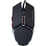 Concord C-23 Kablolu Metal Kasa 7200 DPI RGB Işıklı Oyuncu Mouse