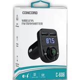 Concord C-606 Çift Usb Transmitter Çakmaklık