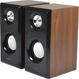 Concord C-8003 1+1 Bilgisayar Hoparlörü Ahşap Renkli 3D Surround Ses Sistemi