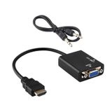 Concord C-845 HDMI to VGA Adaptör (25cm) + Aux Kablo (50cm)