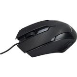 Concord C27 Kablolu Optik Oyuncu Mouse 1200 DPI Siyah Renk Oyun İçin Tasarlandı