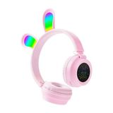 Concord D05 Mikrofonlu Aux Girisli Radyolu Isikli Tavsan Figurlu Bluetooth Kulaklik