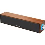 Concord E-3090 Fm Radyo/usb Dahili Kablolu Bluetooth Hoparlör - Kahverengi - Ahşap