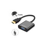 Concord Hdmı To Vga Ses Kablo Çevirici Ps3 Pc Notebook Projeksiyon Uyumlu Sesli Adaptör