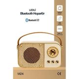 Concord M24 Usb/tf Bluetooth Hoparlör - Bej