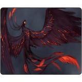 Concord MP-305 Desenli Mouse Pad 250 x 300 x 3 mm - Siyah - Kırmızı