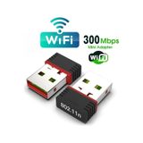Concord Usb 802.11n 300 Mbps Antenli Masaüstü Wi-fi Dongle – Kablosuz Wireless Adaptör Tak Çalıştır