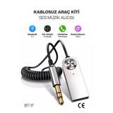 Concord Usb Wireless Bluetooth Araç Kiti Hifi Stereo Ses Alıcısı Aux 3.5mm Jack Bluetooth 5.3