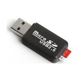 Concord Usb2.0 Microsd Harici Kart Okuyucu - Siyah