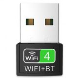 Concord W5 300 Mbps Wi-Fi & Bluetooth Mini Usb Adaptör 2 İn 1 Free Driver Wfi Ve Bluetooth Adaptör