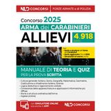 Concorso per Allievi Carabinieri dell'Arma. Manuale + quiz. Nuova ediz. Con simulatore online