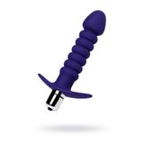 Condal anal vibratör, suya dayanıklı, silikon, mor, 14 cm, Ø 2,9 cm