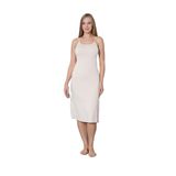 Confeo Kadın İnce Askılı Uzun Modal Beyaz Kombinezon C8T1N0O108 BEYAZ 2 XL-3 XL