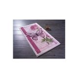 Confetti Carte Postale 50x57 Pembe Oymalı Banyo Halısı