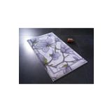 Confetti Interlace 50x57 Cm Lila Banyo Halısı