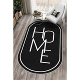 Confidence Home Yıkanabilir Kaymaz Leke Tutmaz Salon Halısı Mutfak Halısı Koridor Halısı Yolluk ve Paspas - 140 x 350 cm - Siyah