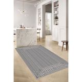 Confidence Home Yıkanabilir Kaymaz Leke Tutmaz Salon Halısı Mutfak Halısı Koridor Halısı Yolluk ve Paspas - 60 x 500 cm - Gri