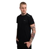 Conforto 3 Erkek Siyah Günlük Stil T-Shirt 24KE013-SYH