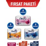 Confy Fırsat Paketi - 135 Adet Hijyenik Ped