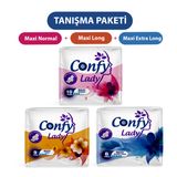 Confy Lady Maxi Hijyenik Ped Tanışma Paketi - 27 Adet