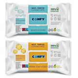 Confy Yüzey Temizlik Havlusu 2'li Set - Arap Sabunu & Çamaşır Suyu Kokulu, 200 Yaprak