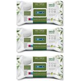 Confy Yüzey Temizlik Havlusu ve Mendili – Beyaz Sabun Kokulu (3 Paket x 100 Yaprak)