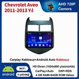 Conio Chevrolet Aveo 2011-2013 Yıl Uyumlu 4gb Ram 64GB Rom Hafıza Android Kablosuz Carplay Navigasyon Multimedya 9 Inç Ekran Hediye Görüş Kamerası Hediye Çerçevesi