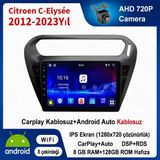 Conio Citroen C-Elysee 2012-2023 Yıl Uyumlu 8GB Ram 128GB Rom Hafıza Android Kablosuz Carplay Navigasyon Multimedya 9 Inç Ekran Hediye Görüş Kamerası Hediye Çerçevesi
