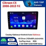 Conio Citroen C5 2008-2015 Yıl 2GB Ram 32GB Rom Hafıza Android Kablosuz Carplay Navigasyon Multimedya 10 Inç Ekran Hediye görüş kamerası Hediye Çerçevesi