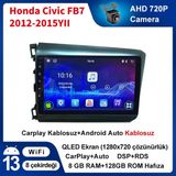 Conio Honda Civic Fb7 2012-2015YIL 8GB Ram 128GB Hafıza 9inç Araba Android Multimedya Carplay Navigasyon Cihazı - Antara Siyah