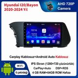 Conio Hyundai I20/Bayon 2020-2024 Yıl uyumlu 4GB Ram 64GB Rom Hafıza Android Kablosuz Carplay Navigasyon Multimedya 10 Inç Ekran Hediye görüş kamerası Hediye Çerçevesi