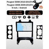 Conio Peugeot 5008 2010-2015 Uyumlu Android 14 Navigasyon Multimedya Tesla Ekran Kablosuz Apple Carplay Android Auto Bluetooth Wifi Geri Görüş Kameralı Çoklu Ram ve Hafıza Seçenekli - 1GB RAM + 16GB ROM - Siyah