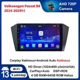 Conio Volkswagen Passat B8 2014-2024 Yıl Uyumlu 9 Inç 4 GB Ram 64 GB Hafıza Multimedya Carplay Navigasyon - Siyah