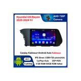 CONION Hyundai I20/Bayon 2020-2024 Yıl uyumlu 4GB Ram 64GB Rom Hafıza Android Kablosuz Carplay Navigasyon Multimedya 9 Inç Ekran Hediye görüş kamerası Hediye Çerçevesi 4+64