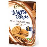 Conitta Waffle Crisps – Fındık Kremalı ve Sütlü Çikolatalı Çıtır Gofret 100 Gr. (1 Paket)