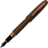 Conklin All American Golden Walnut Rose Gold Limited Edition Dolma Kalem M Uç - Altın - Sarı