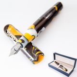 Conklin CK71407"All American" Ekstra İnce Uçlu Dolma Kalem - Sarı Taş