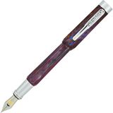 Conklin Nozac Piston Toledo Red Dolma Kalem F Uç - Altın - Sarı
