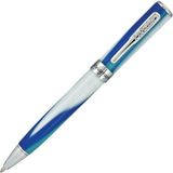 Conklin Stylograph Matte Finish Arctic Blue Tükenmez Kalem - Altın - Sarı
