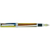 Conklin Stylograph Matte Finish Tropical Blend Dolma Kalem M Uç - Altın - Sarı