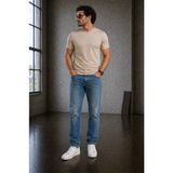 Connemara Jeans Erkek Açık Mavi Regular Fit Likralı Jean Pantolon Rahat Kalıp Günlük Denim - 36 / 32