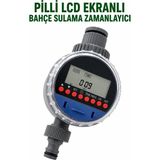 CONOCER Bahçe Sulama Zamanlayıcısı Pilli Dijital Musluk ve Su Deposu Uyumlu Otomatik Sulama Zamanlayıcı Depo Uyumlu FJ-WT-01