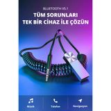 CONOCER Bluetooth 5.1 USB AUX Wireless Araç Kiti | Telefon Konuşma Müzik Dinleme | T03 Destekli
